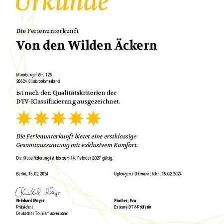 5 Sterne Von Den Wilden Aeckern